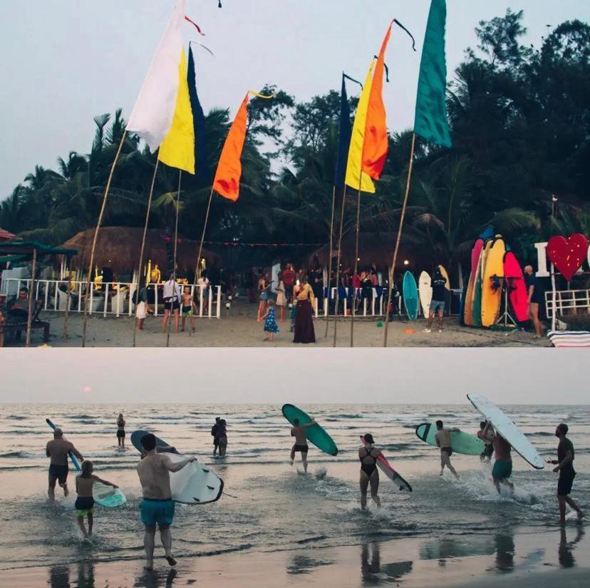 Village Susegat Beach Resort Morjim Buitenkant foto